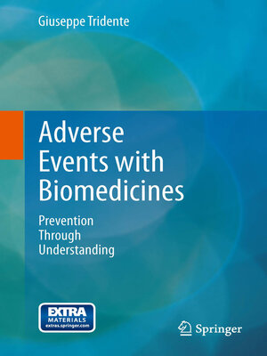 cover image of Adverse Events with Biomedicines